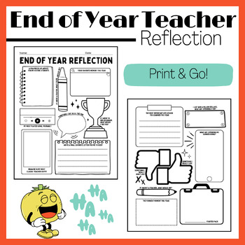 Preview of End of Year Teacher Reflection | End of Year How Well Do You Know Your Teacher?
