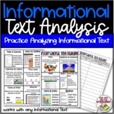 Analyzing Reading Nonfiction Informational Expository Text