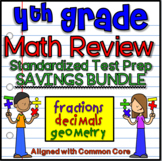 Math Grade 4 Common Core Review Standardized EOG Test Prep