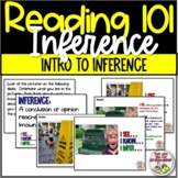 Reading Intro to Inference with Pictures Practice Review N