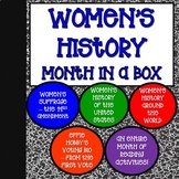 Nonfiction Reading March Women's History Month Bundle Sequ