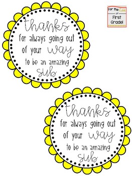 End of Year 'Thank You' Gift Tags by Lindsay Griffith | TpT