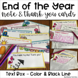 End of Year Thank You Note Cards