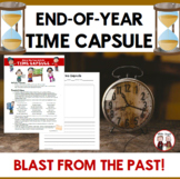 End of Year Time Capsule Activity
