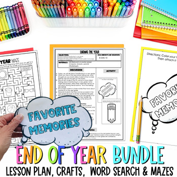 Preview of End of Year Transitioning to a New Grade Bundle Activities Lesson Plan