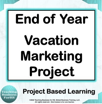 Preview of End of Year Vacation Marketing project