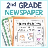 End of Year Writing Activity - 2nd Grade Newspaper Project