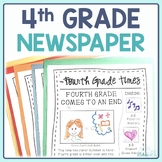 End of Year Writing Activity - 4th Grade Newspaper Project