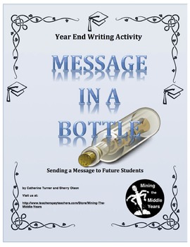 Preview of End of Year Writing Activity - Letter to Future Students - Year End Project