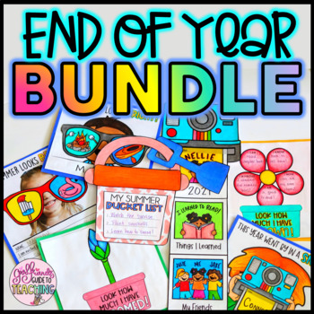 Preview of End of Year Writing Crafts BUNDLE