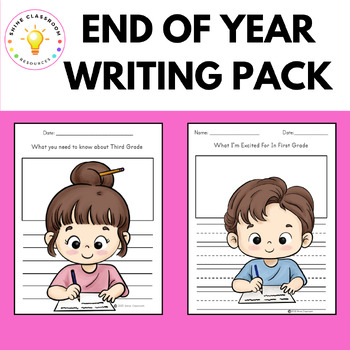 Preview of End of Year Writing Pack