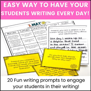 End of Year Writing Prompts, Activities, Writing Paper, 1st, 2nd and ...