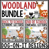 End of Year and Beginning of Year Student Letters Woodland