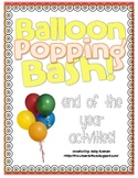 End of the School Year Activities - Balloon Popping Bash
