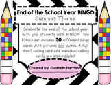 End of the School Year BINGO (Summer Theme)