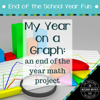 Preview of End of the School Year Fun:  My Year on a Graph (Math Project)