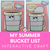 End of the School Year Writing Craft - Summer Bucket List 