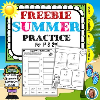 Results for first grade summer packet | TPT