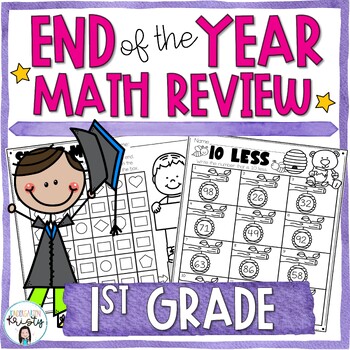 Preview of End of the Year 1st Grade Math Review