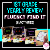 End of the Year 1st Grade Review Fluency Find It®