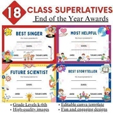 End of the Year 2023 Personalized Awards Certificates | k-