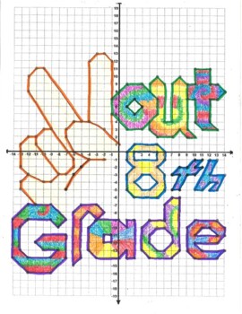 Preview of End of the Year 8th Grade Coordinate Graphing