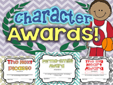 Character Education AWARD Certificates