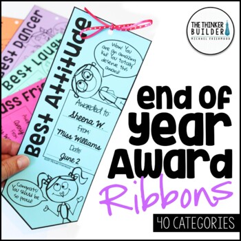 Preview of End of the Year AWARDS {Customizable, 40 Categories} Digital & Printable