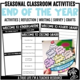 End of the Year Activities and Memory Book
