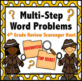 Two Step Multi-Step Word Problems Add Subtract Multiply & 