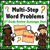 Multi-Step Word Problems Multiplication & Long Division De