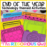 4th Grade End of the Year Activities | Social Media & Tech