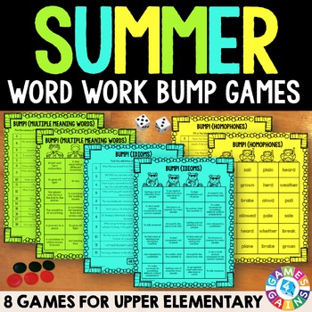 Preview of Fun End of the School Year Reading ELA Activities Countdown to Summer Review