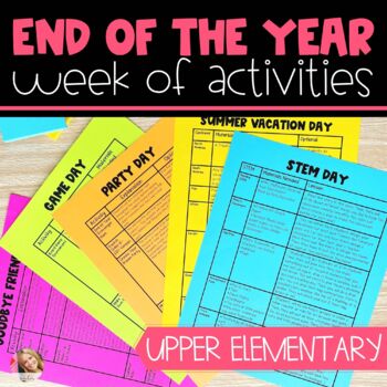 Preview of End of the Year Activities | 5 full days of Reading & Math Engaging Activities