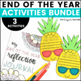 End of the Year Activities Bundle: EOY Pineapple Craft and