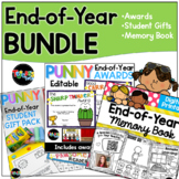 End of the Year Activities Bundle : Memory Book, Student A