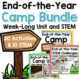 End of the Year Camping Theme Camp Day Activities With Cam