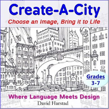 Preview of End of the Year Activities | Create-A-City with Language & Design (Gr. 3-7)