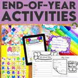 End of the Year Art and Writing Activities, ABC Countdown,