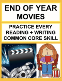 End of the Year Movies: End of the Year ELA Activities
