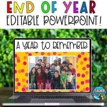 Preview of End of the Year Activities | End of Year Slideshow | Memory Book Keepsake
