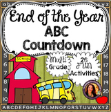 End of the Year Activities:  End of the Year ABC Countdown