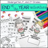 End of the Year Activities | End of the Year Memory Book