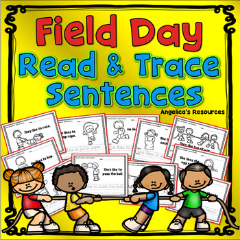 Preview of End of the Year Activities | Field Day Coloring Pages | Sight Word Practice