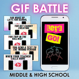 End of the Year Activities | Fun Gif Battle | 7-12 Middle 