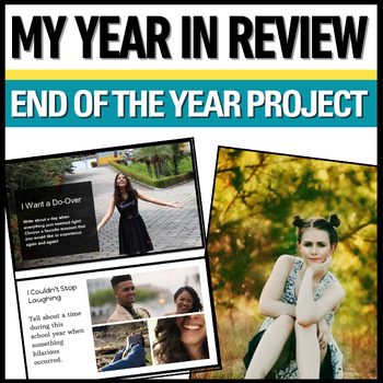 Preview of End of the Year Activities High School Middle ELA - My Year in Review Memories