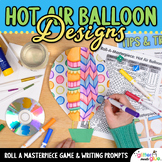 End of the Year Activities: Hot Air Balloon Art Project, T