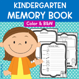 Preview of Kindergarten Memory Book | End of the Year Activities