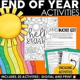 End of the Year Activities | Last Week of School Activitie