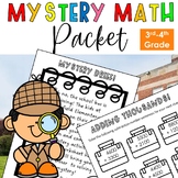 3rd Grade End of the Year Math Mystery 4th Grade Review Packet